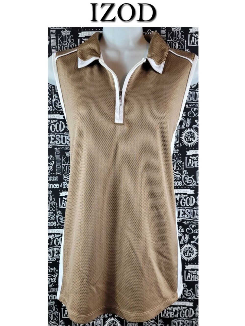 IZOD Perform X Basix Cool FX Golf Shirt Size XL - Picture 2 of 14